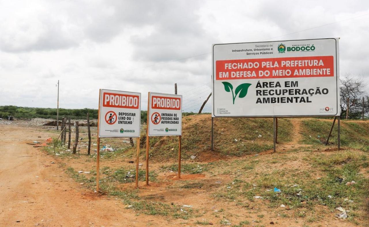 Bodocó desativa lixão do município