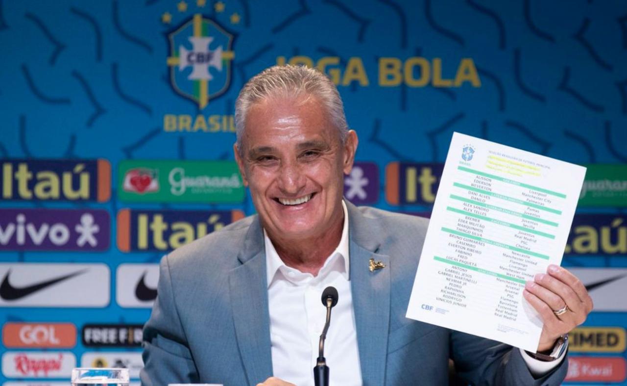 Com 16 estreantes em Copas, Tite convoca Brasil para o Mundial