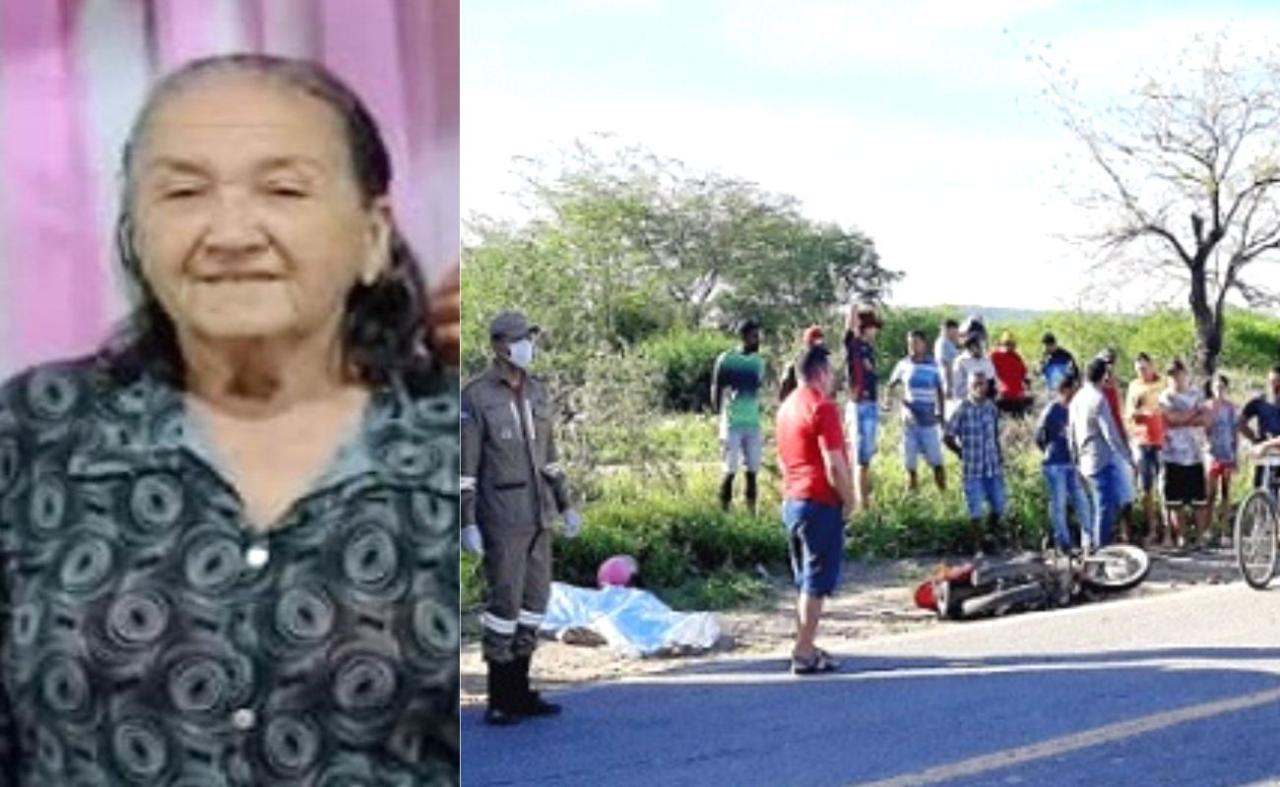 Mulher de 64 anos morre em acidente de moto em Ouricuri, PE