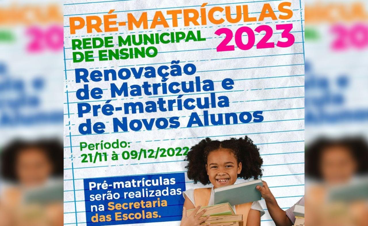 São José do Belmonte vai iniciar matrícula e pré-matrícula da Rede Municipal de Ensino