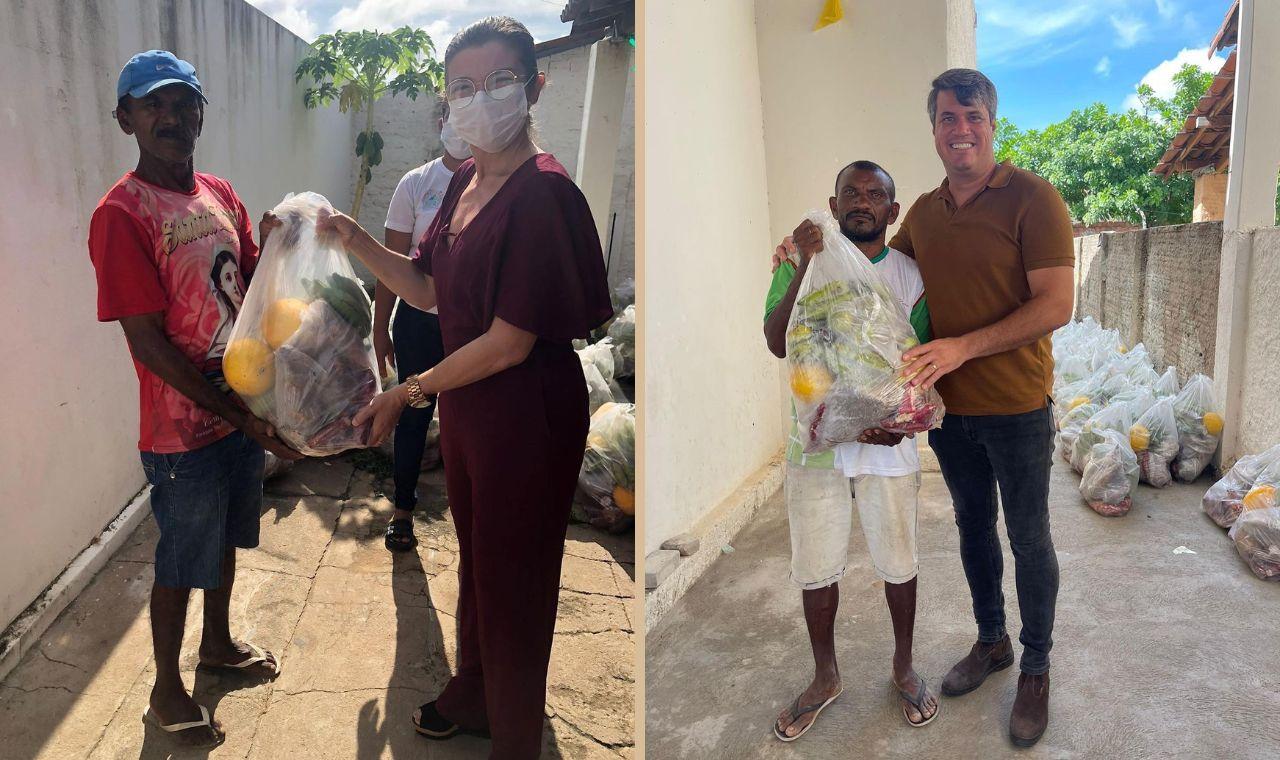 Itacuruba realiza entrega de kits de alimentos para às famílias usuárias do SUAS 