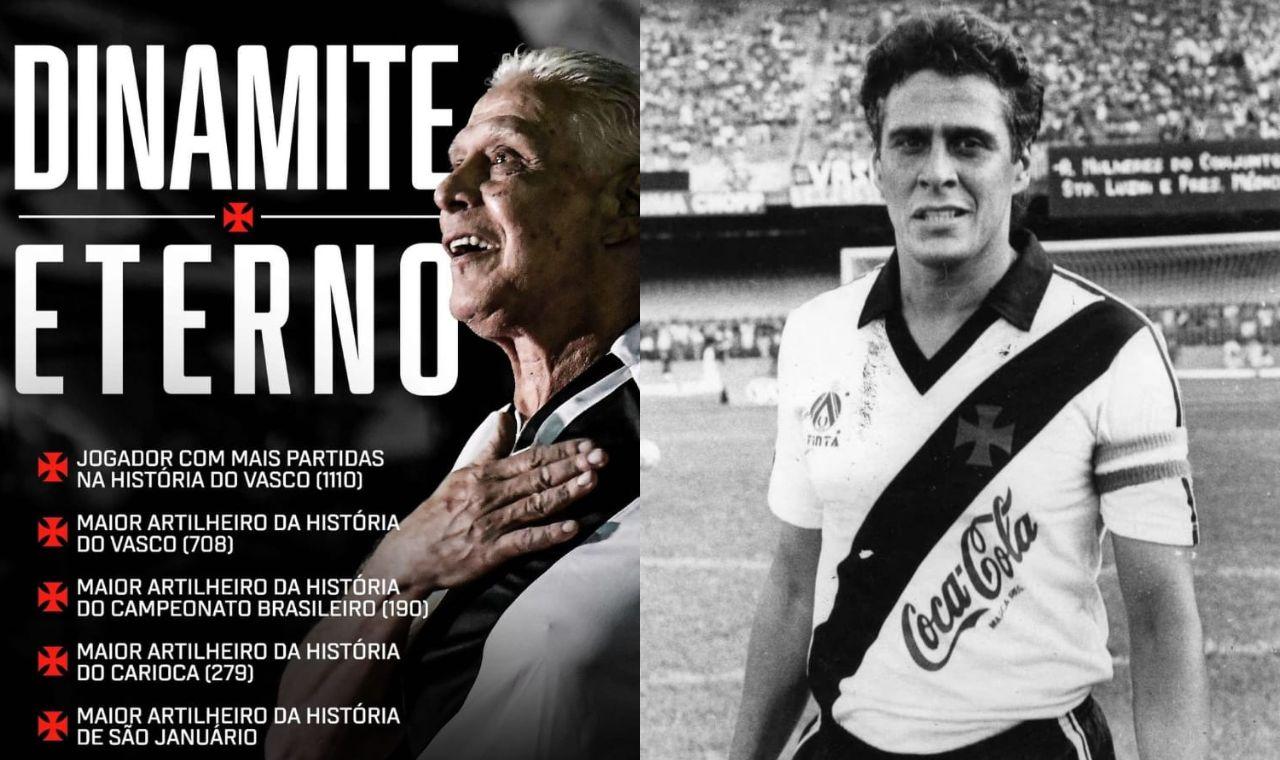 ROBERTO DINAMITE MORRE AOS 68 ANOS DE IDADE