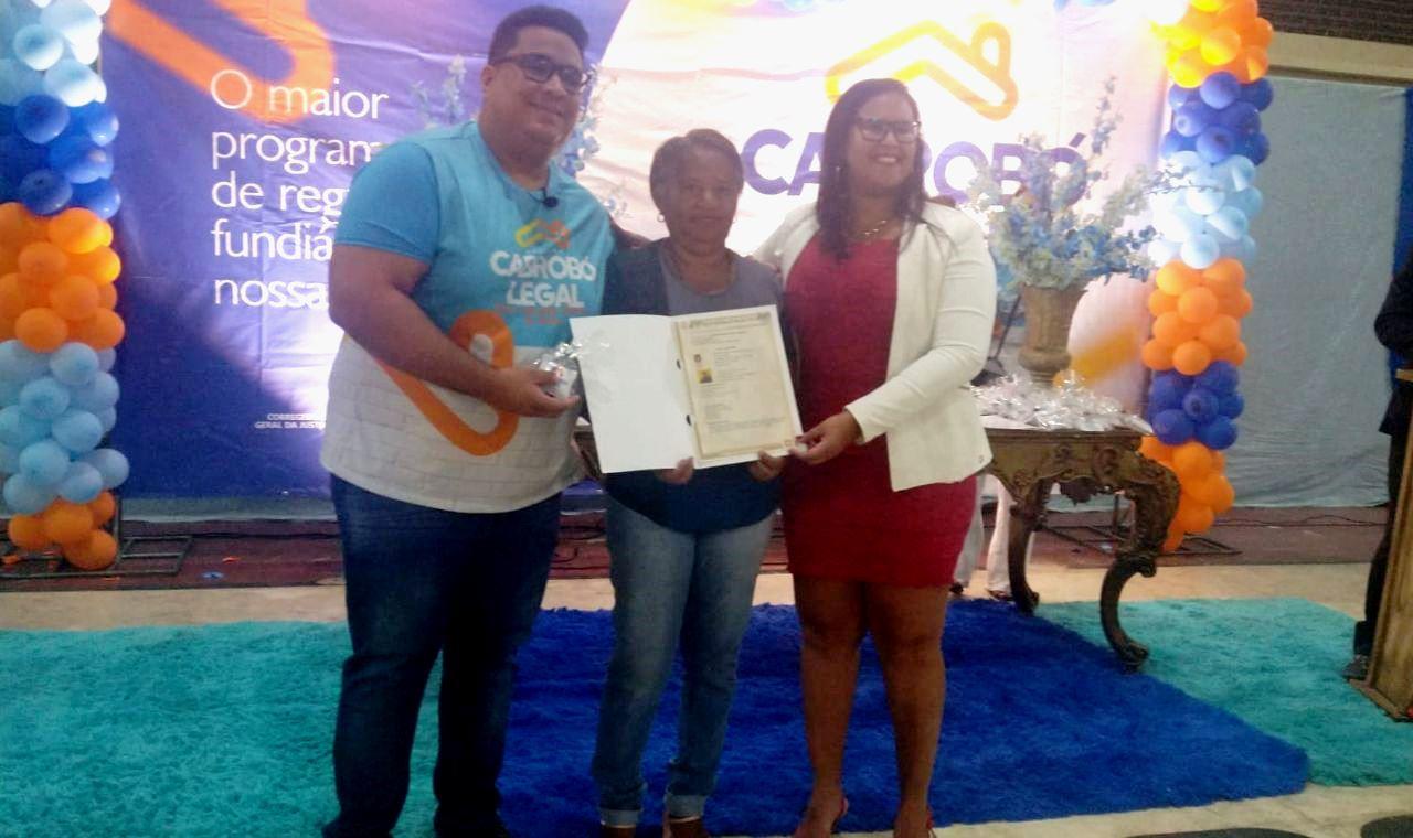 PROGRAMA ‘CABROBÓ LEGAL’ REALIZA ENTREGA DE TÍTULOS DE PROPRIEDADES