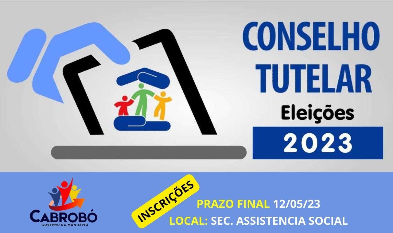 ESTÃO ABERTAS AS INSCRIÇÕES PARA ESCOLHA DOS MEMBROS DO CONSELHO TUTELAR DE CABROBÓ, PE