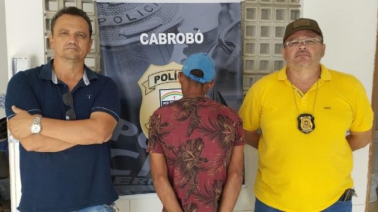 FORAGIDO DA JUSTIÇA DO SERTÃO DO ARARIPE É PRESO EM CABROBÓ, PE