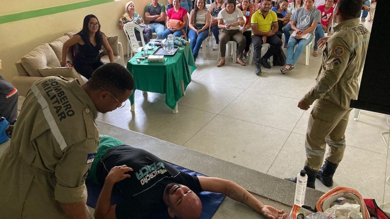 PARNAMIRIM REALIZA FORMAÇÃO PRIMEIROS SOCORROS
