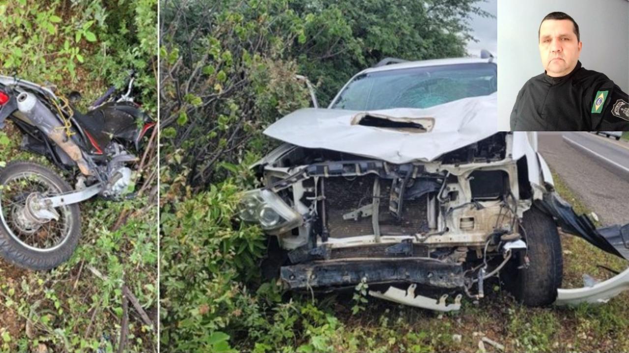 POLICIAL CIVIL MORRE EM ACIDENTE NA BR-428 EM CABROBÓ, PE