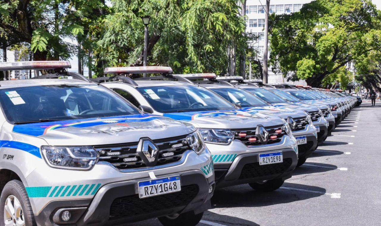 GOVERNO DE PERNAMBUCO REFORÇA SEGURANÇA COM NOVAS VIATURAS