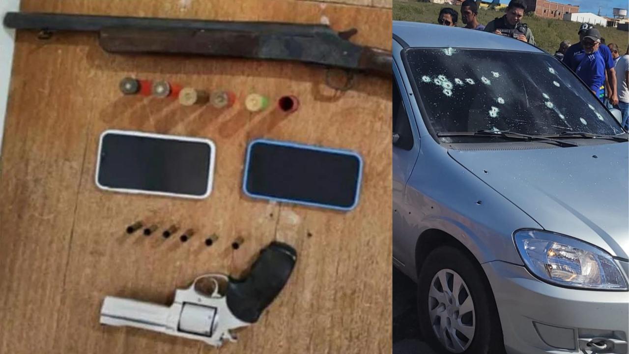 TROCA DE TIROS DEIXA PELO MENOS TRÊS PESSOAS MORTAS EM PARNAMIRIM, PE