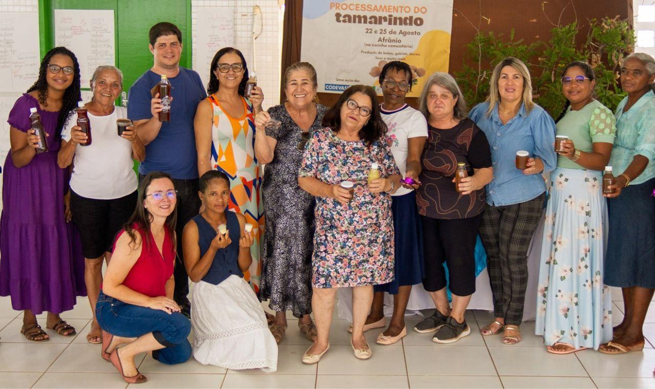 AFRÂNIO REALIZA CURSO DE PROCESSAMENTO DO TAMARINDO