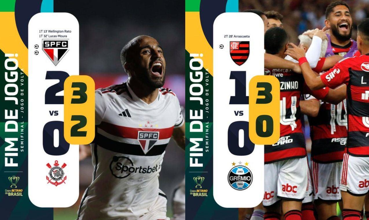 Copa do Brasil: São Paulo vence o Flamengo e se aproxima de título