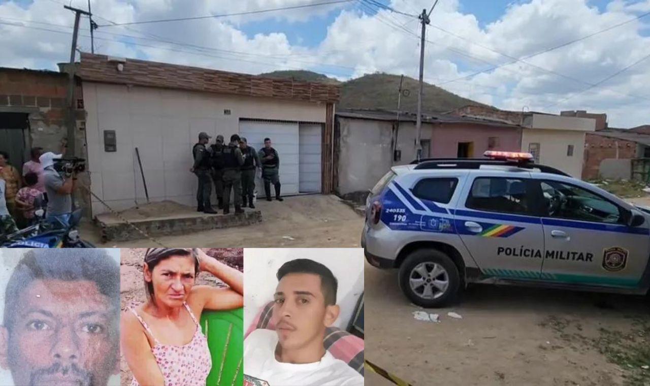 DOIS HOMENS E UMA MULHER SÃO MORTOS A TIROS EM CARUARU, PE