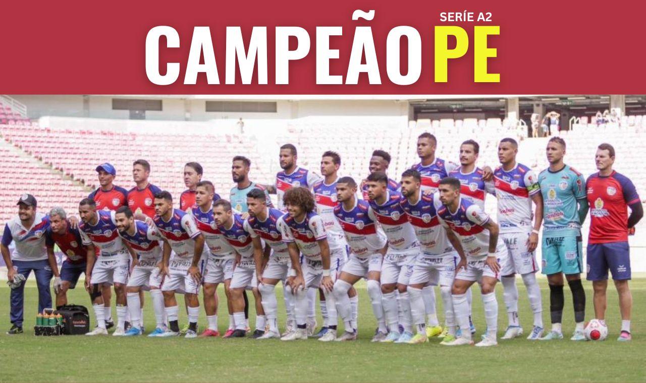 AFOGADOS GARANTE ACESSO E É CAMPEÃO DO PERNAMBUCANO SÉRIE A2