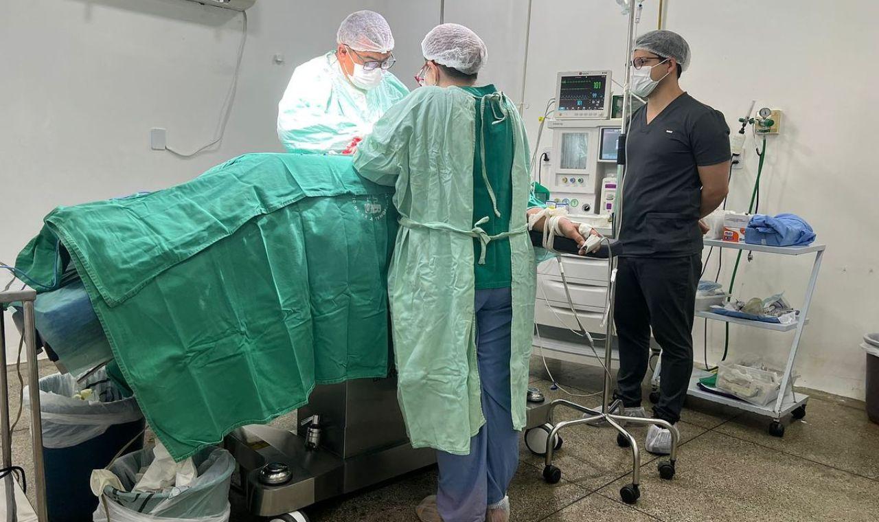 HOSPITAL REGIONAL DE SALGUEIRO É O PRIMEIRO A ZERAR A FILA DE CIRURGIAS REPRIMIDAS