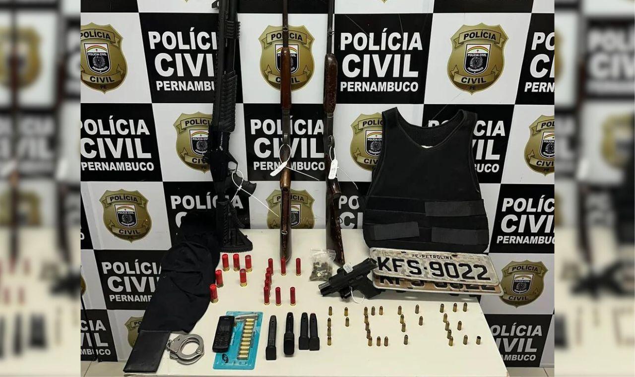 OPERAÇÃO DA POLÍCIA CIVIL 'FERRO E FOGO' É DEFLAGRADA EM PETROLINA, PE