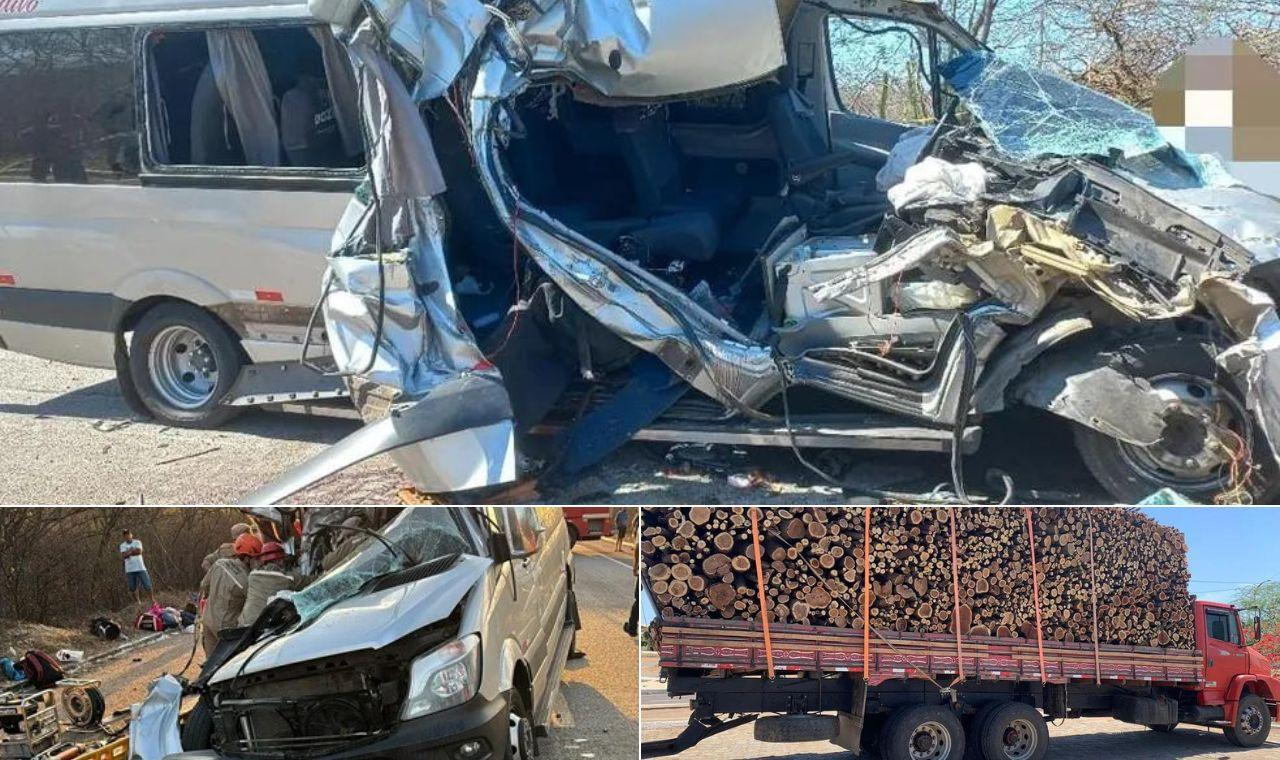 SETE PESSOAS DA MESMA FAMÍLIA MORREM EM APÓS GRAVE ACIDENTE NA BR 316 EM ARARIPINA, PE