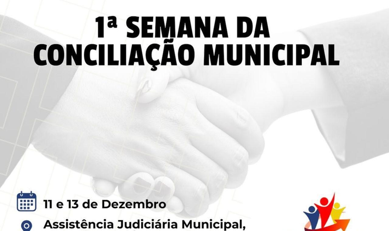 CABROBÓ PROMOVE “1ª SEMANA DA CONCILIAÇÃO MUNICIPAL