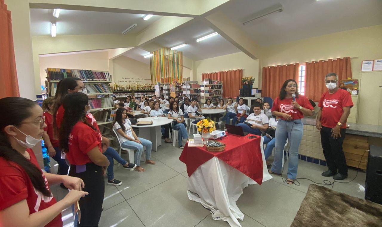 CARNAÍBA REALIZA ATIVIDADES DENTRO DA CAMPANHA “DEZEMBRO VERMELHO”