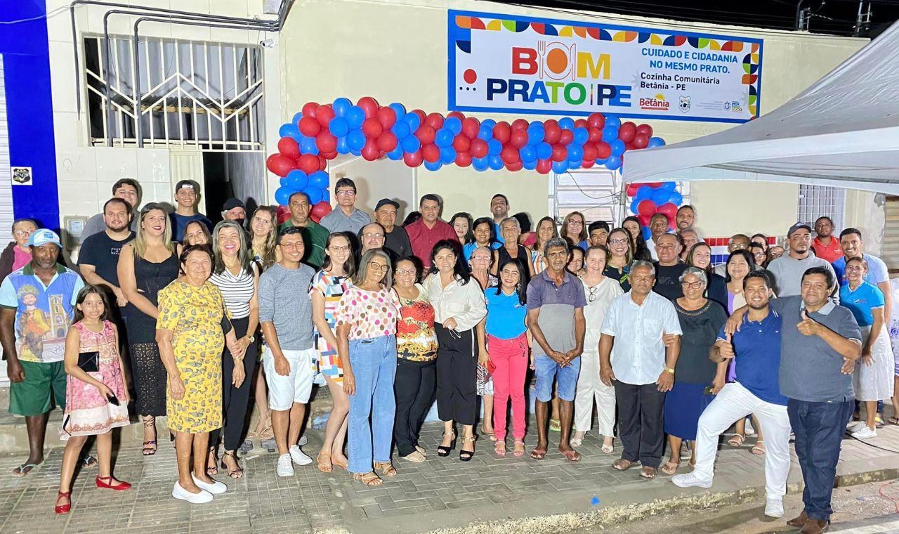 PREFEITURA DE BETÂNIA INAUGURA COZINHA COMUNITÁRIA