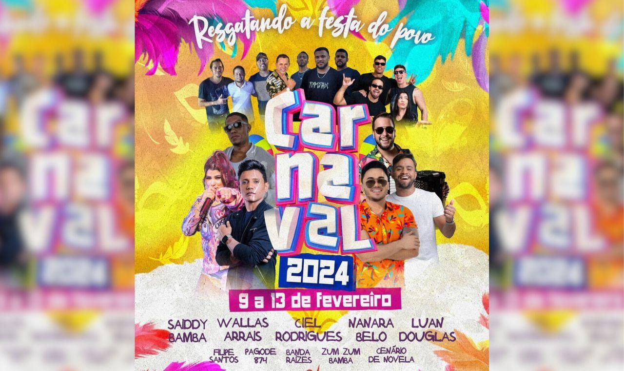 CABROBÓ DIVULGA A PROGRAMAÇÃO DO CARNAVAL 2024