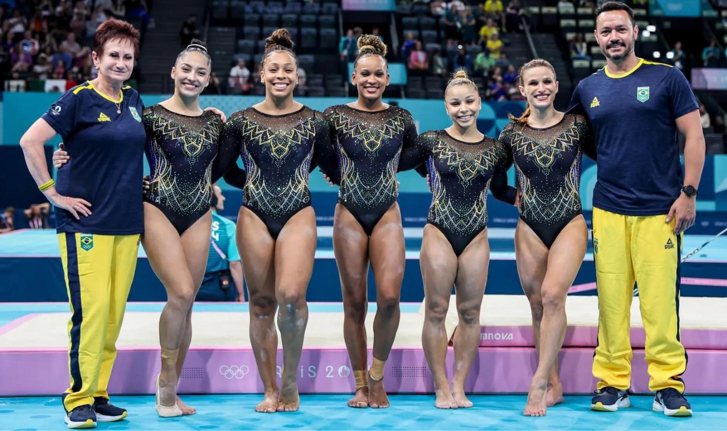PARIS 2024: GINÁSTICA ARTÍSTICA DO BRASIL CONQUISTA BRONZE