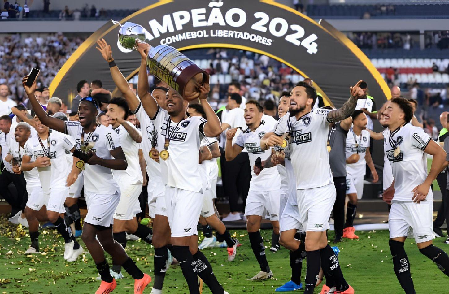 BOTAFOGO CONQUISTA A LIBERTADORES PELA 1ª VEZ