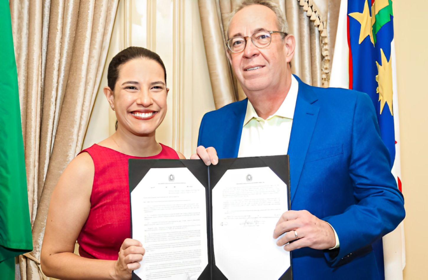 GOVERNADORA RAQUEL SANCIONA A LOA DE 2025 COM ORÇAMENTO TOTAL DE R$ 56,6 BILHÕES