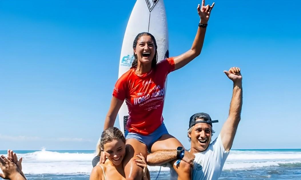 LUANA SILVA CONQUISTA TÍTULO DO MUNDIAL DE SURFE JÚNIOR SUB-20