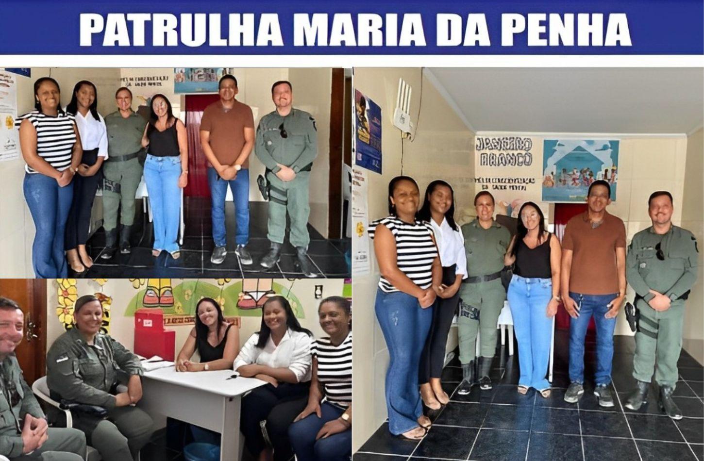PATRULHA MARIA DA PENHA SE REUNE COM SECRETARIA DE AÇÃO SOCIAL EM OROCÓ, PE
