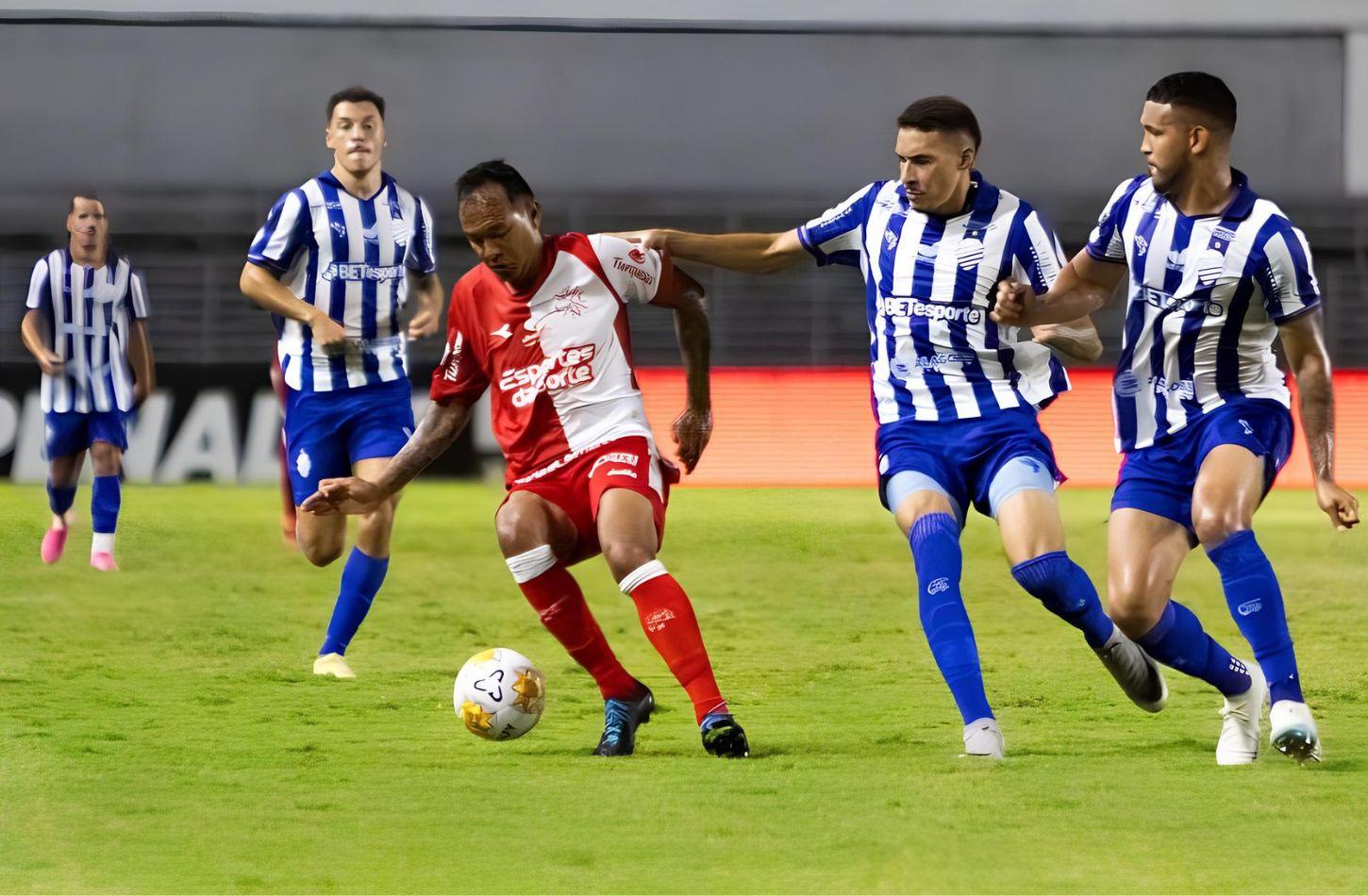 NORDESTÃO: NÁUTICO É GOLEADO PELO CSA NO REI PELÉ