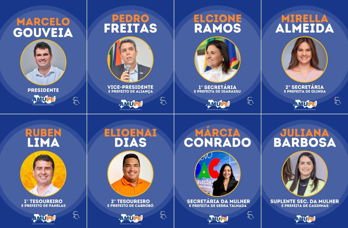 PREFEITO CABROBÓ É ELEITO 2º TESOUREIRO DA AMUPE