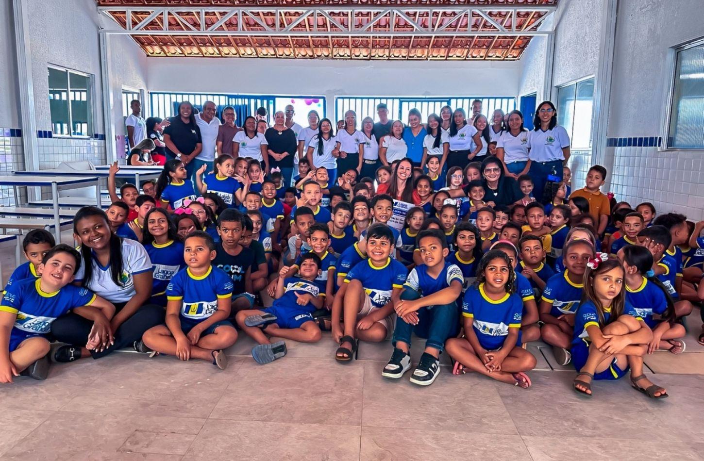 PREFEITURA DE LAGOA GRANDE ENTREGA ESCOLA AMPLIADA E REQUALIFICADA