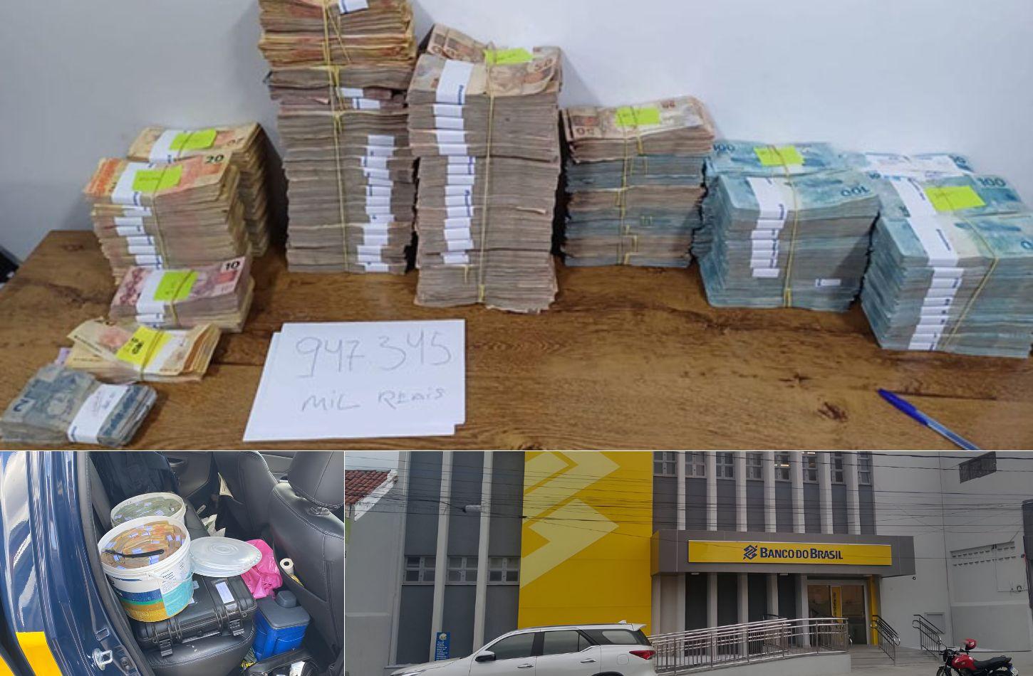 AÇÃO POLICIAL RECUPERA QUASE R$ 1 MILHÃO FURTADO DA AGÊNCIA DO BB EM CABROBÓ, PE