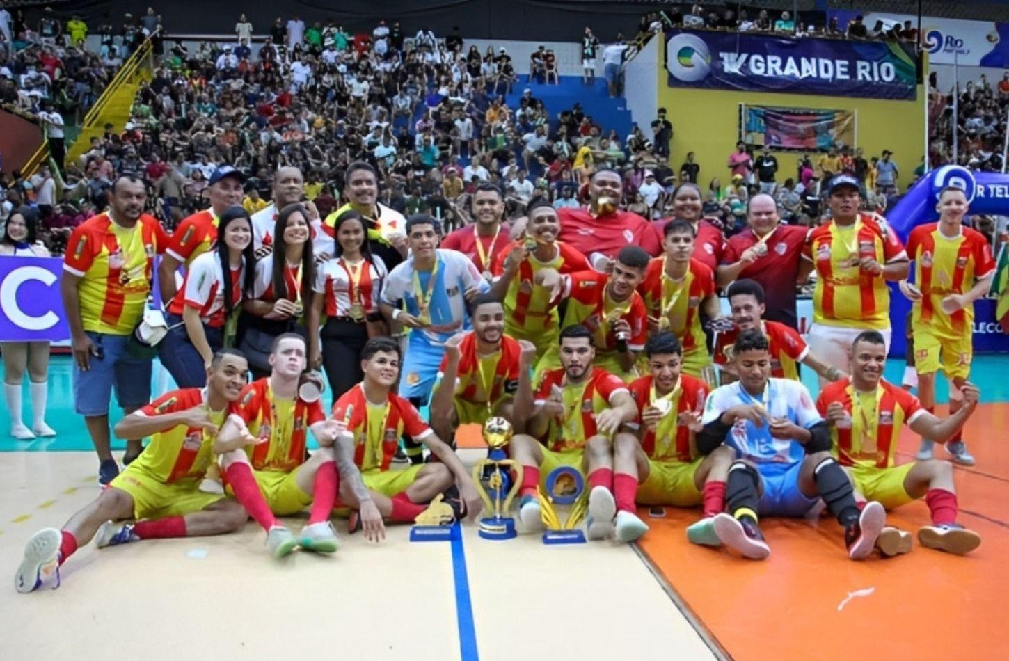 CABROBÓ É CAMPEÃO DA SÉRIE OURO DA 27ª COPA TV GRANDE RIO DE FUTSAL