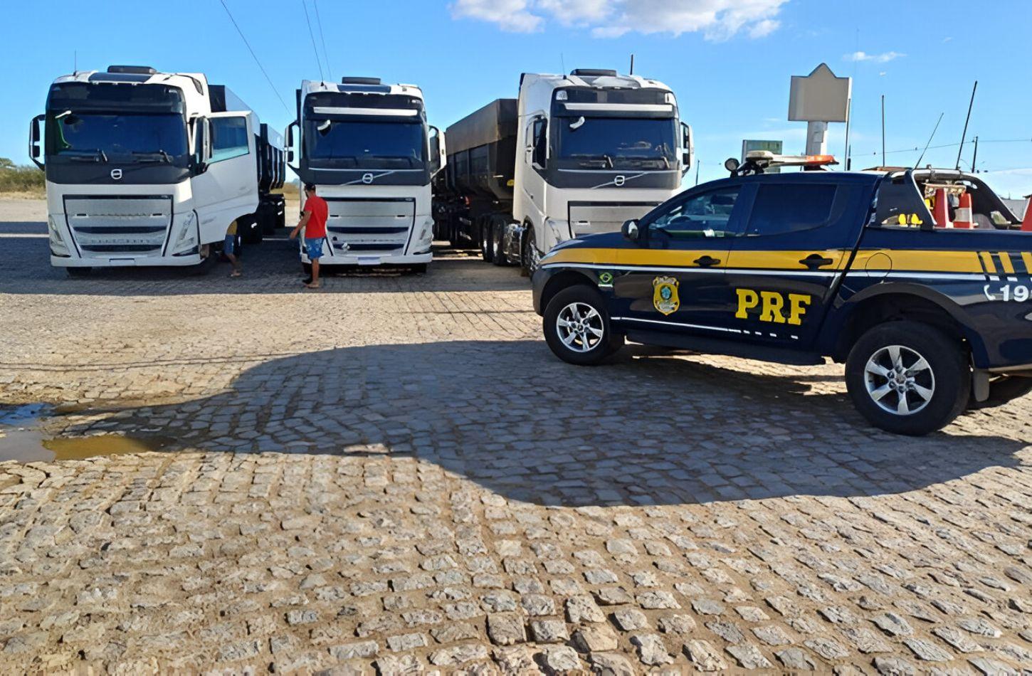 PRF REGISTRA 218 TONELADAS DE EXCESSO DE PESO EM PETROLINA, PE