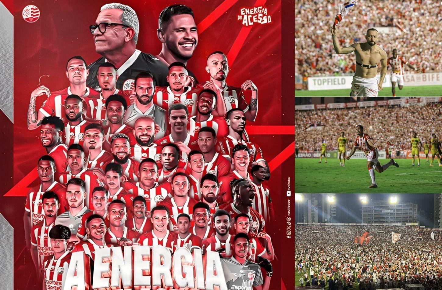 NÁUTICO VENCE O BRUSQUE NOS AFLITOS E VOLTA À SÉRIE B