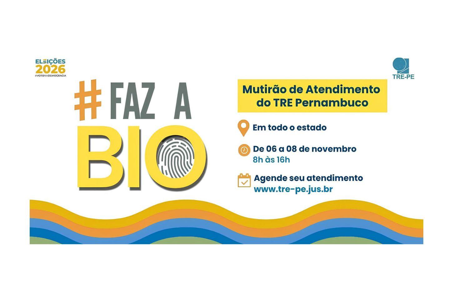 TRE-PE REALIZA MUTIRÃO PARA COLETA BIOMÉTRICA E EMISSÃO DO 1º TÍTULO