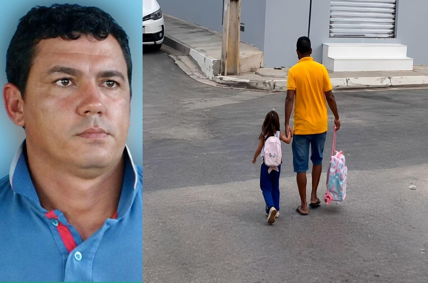 HOMEM É EXECUTADO A TIROS ENQUANTO LEVAVA FILHA PARA ESCOLA EM PETROLINA, PE