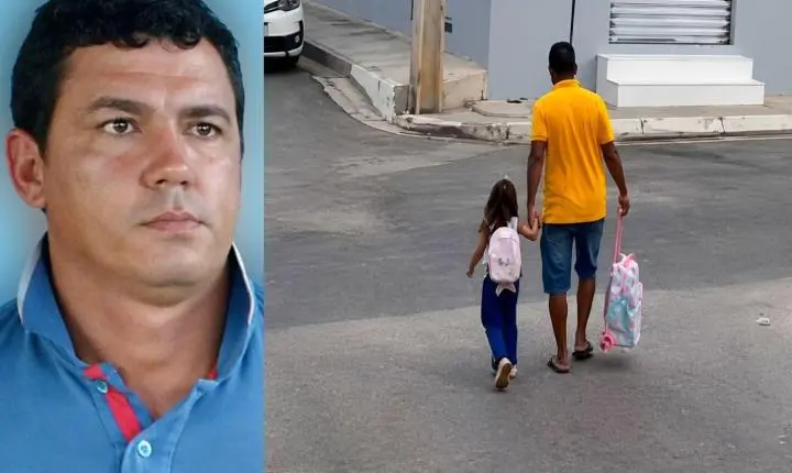 HOMEM É EXECUTADO A TIROS ENQUANTO LEVAVA FILHA PARA ESCOLA EM PETROLINA, PE