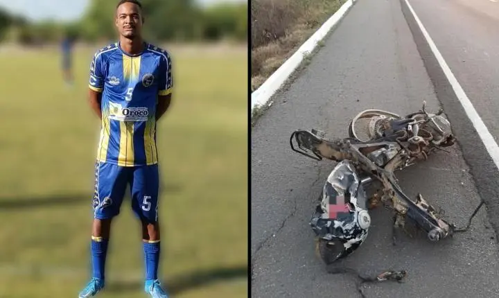 MOTOCICLISTA  MORRE EM COLISÃO FRONTAL COM CAMINHÃO NA BR-428, EM SANTA MARIA DA BOA VISTA, PE